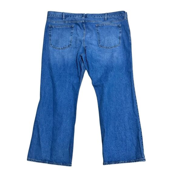 NEW WITH TAGS Old Navy Jeans Men's Boot Cut Semi Evase Denim Blue Jeans 46X30 Ne - Picture 4 of 5